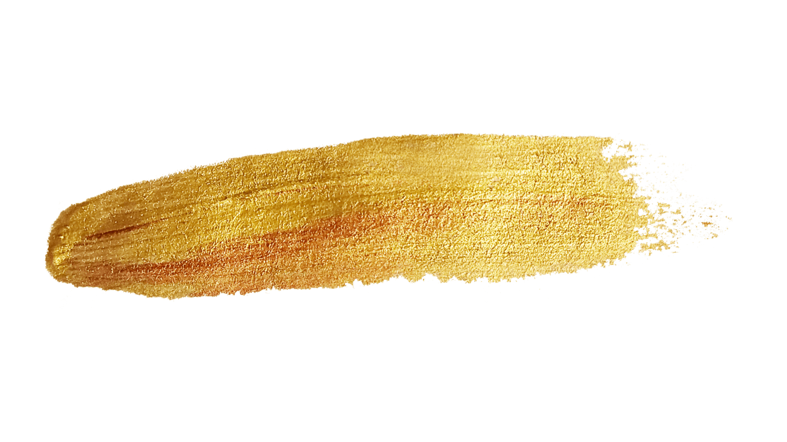 gold brush stroke used as a background accent